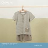 Bộ ngắn tay cổ trụ Bubaby BSR130304.03YH17