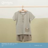 Bộ ngắn tay cổ trụ Bubaby BSR130304.03YH17