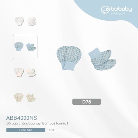 Bao tay bao chân Bambus Iconic 1 Bubaby