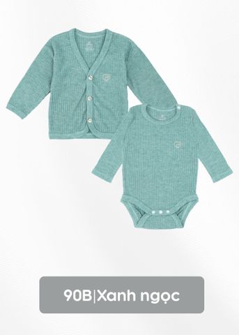 Set Áo cardigan kèm body chip dài tay Lennie Bubaby BWL610000.06M90B