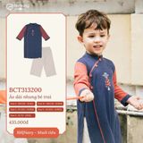 Áo dài nhung bé trai Bubaby BCT313200.03YI66