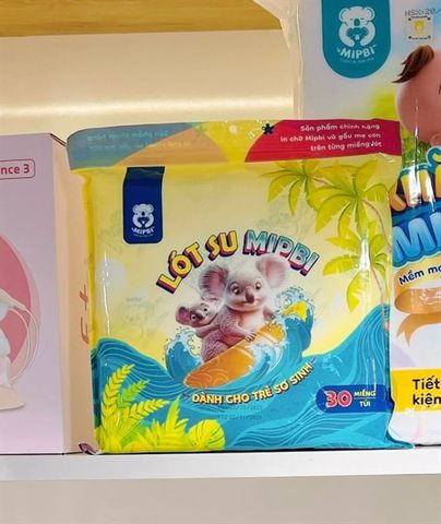 Lót su sơ sinh Mipbi