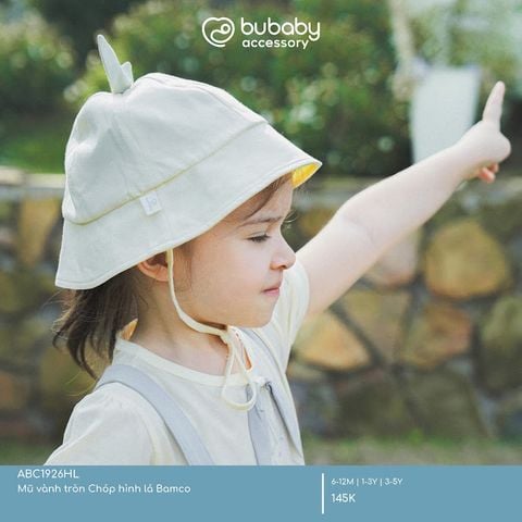 Mũ vành tròn Chóp hình lá Bamco Bubaby ABC1926HL.M12A08