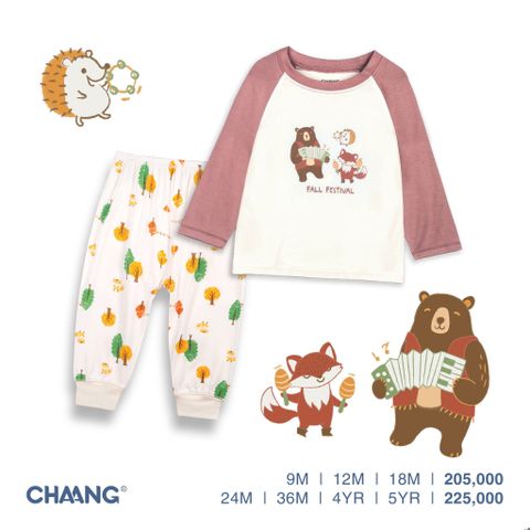 Bộ dài tay Chaang Raglan