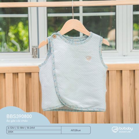 Áo gile cài chéo Bubaby BBS390800.18MA01