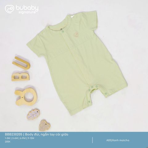 Body đùi, ngắn tay cài giữa Bubaby BBB230205.06MA03