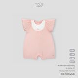 Bộ liền cộc màu hồng in trang trí Nous NP2S25-OP1-F03-PM-0M