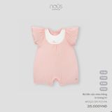 Bộ liền cộc màu hồng in trang trí Nous NP2S25-OP1-F03-PM-0M