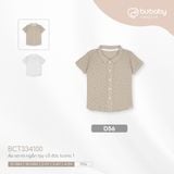 Áo Bubaby sơ mi ngắn tay cổ đức Iconic 1