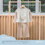 Bộ dài tay cổ tròn túi bèo Bubaby BCT110408.03YH32