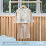 Bộ dài tay cổ tròn túi bèo Bubaby BCT110408.03YH32