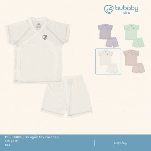 Bộ ngắn tay cài chéo Bubaby BSR130805.06MA09