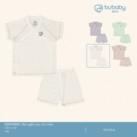 Bộ ngắn tay cài chéo Bubaby BSR130805.06MA09