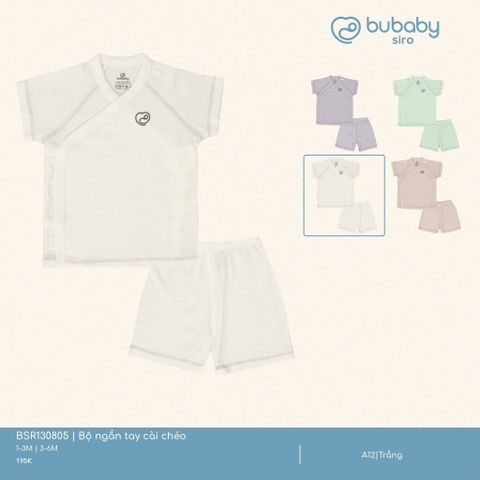 Bộ ngắn tay cài chéo Bubaby BSR130805.06MA09