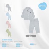 Bộ dài tay pyjamas Bambus Mella Bubaby