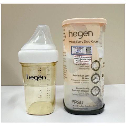Bình sữa Hegen fullbox (hộp đơn)