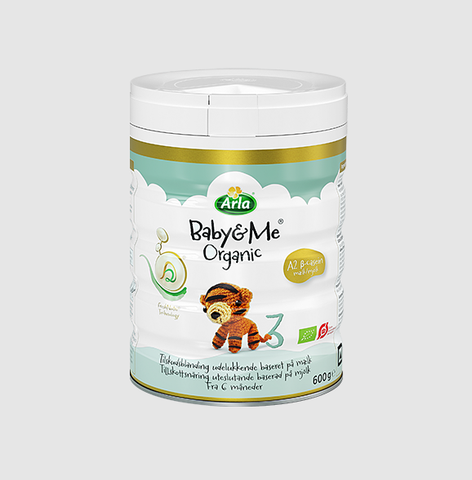 Sữa công thức Arla baby&Me Organics A2
