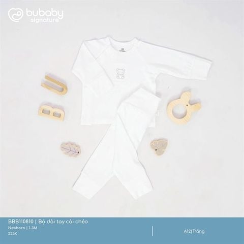 Bộ dài tay cài chéo Bambus Bubaby BBB110811.0NBA08