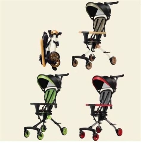 Xe đẩy đảo chiều gấp gọn Vovo