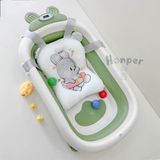 Chậu tắm Honper gấp gọn kèm phao có nhiệt kế