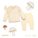 Bộ dài tay Chaang cúc chéo