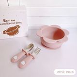 Bát ăn dặm Bar-Rot silicone có đế hít