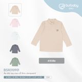 Áo dài tay cao cổ Siro Jacquard 310901 Bubaby