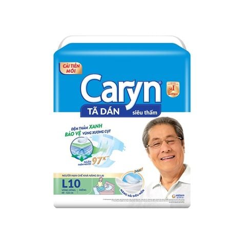 Bỉm tã dán siêu thấm cho mẹ Caryn