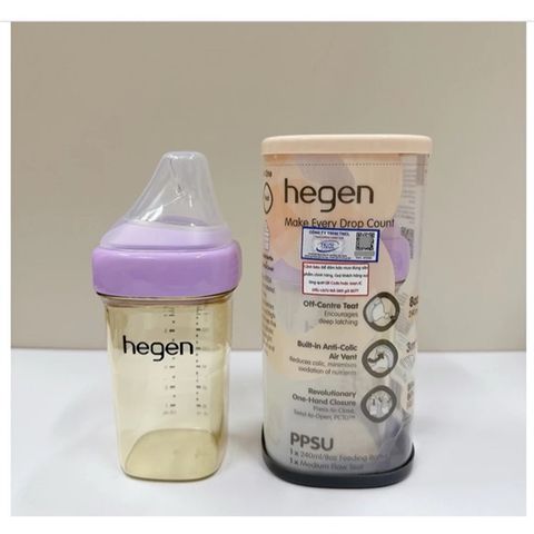 Bình sữa Hegen fullbox (hộp đơn)