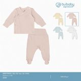Bộ dài tay cài chéo Bambus Bubaby BBB110810.0NBA08