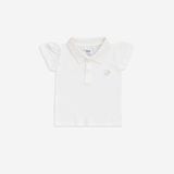 Áo Bubaby cổ Polo bé gái
