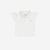 Áo Bubaby cổ Polo bé gái