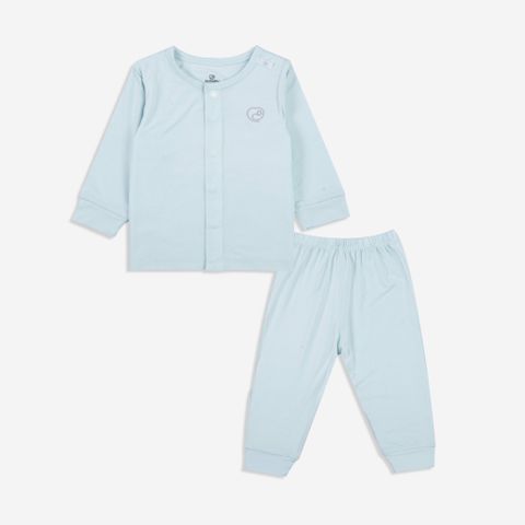 Bộ dài tay cài giữa Bambus Bubaby
