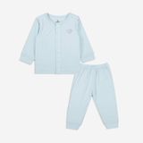 Bộ dài tay cài giữa Bambus Bubaby