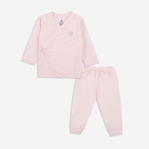 Bộ dài tay cài chéo Bambus 802 Bubaby