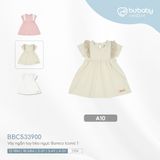 Váy ngắn tay bèo ngực Bamco Iconic 1 Bubaby