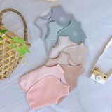 Áo gile Hrnee cài chéo trần bông - Ghi - 3-6m