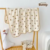 Chăn mềm Bunny viền