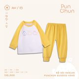 Bộ dài tay Raglan Punchun