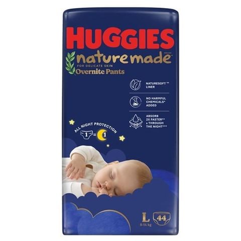 Bỉm tã quần Nature Made Overnite Huggies