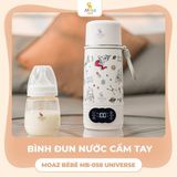 Bình đun nước Moazbebe pha sữa di động MB-058 Universe mẫu mới