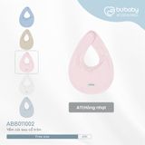 Yếm cài sau cổ tròn 011002 Bubaby