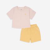 Promo Bộ ngắn tay cài vai Bamco 130106 Bubaby