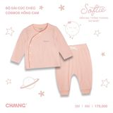 Bộ dài tay Chaang cúc chéo