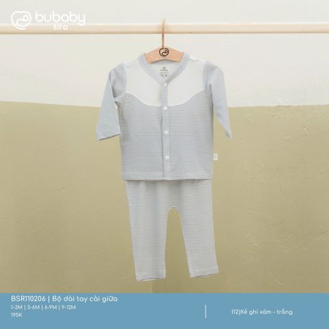 Bộ dài tay cài giữa Bubaby BSR110206.06MC99