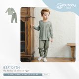 Bộ dài tay cổ tròn Túi ngực Bubaby BSR1104TN.03YH54