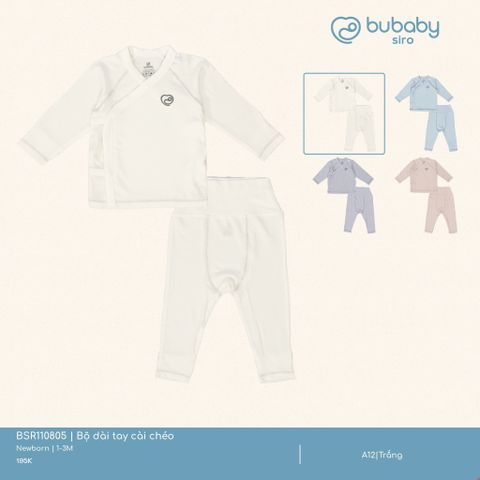 Bộ dài tay cài chéo Bubaby BSR110805.0NBA01
