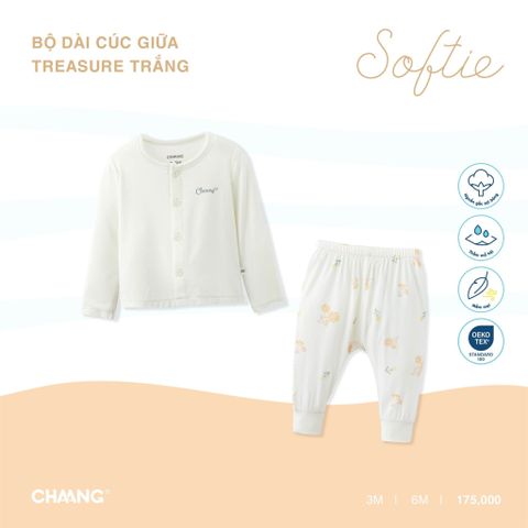 Bộ dài tay cúc giữa Chaang Treasure