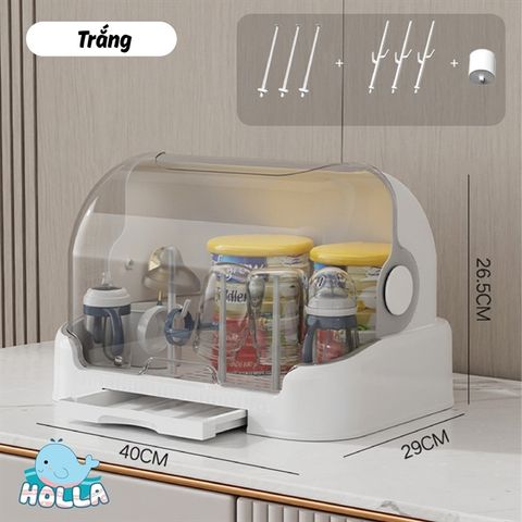 Khay úp bình sữa Holla 15216 new 2023