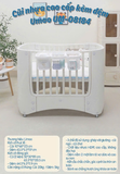 Nôi Cũi nhựa cao cấp kèm đệm UM-08184 Umoo